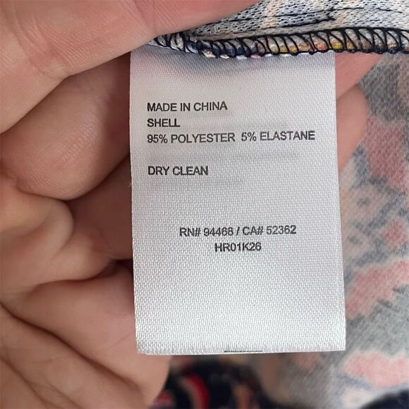 Laundry By Shelli Segal Women's Medallion Knit Dress Size 4 Multicolor - Picture 4 of 6